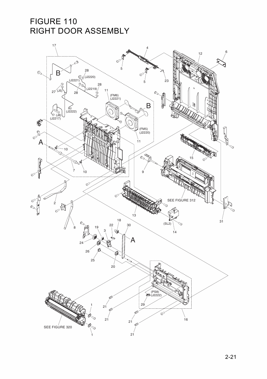 Canon imageRUNNER-ADVANCE-iR 500 400 Parts Manual-4